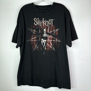 Vintage Slipknot The Gray Chapter Black Tshirt XL